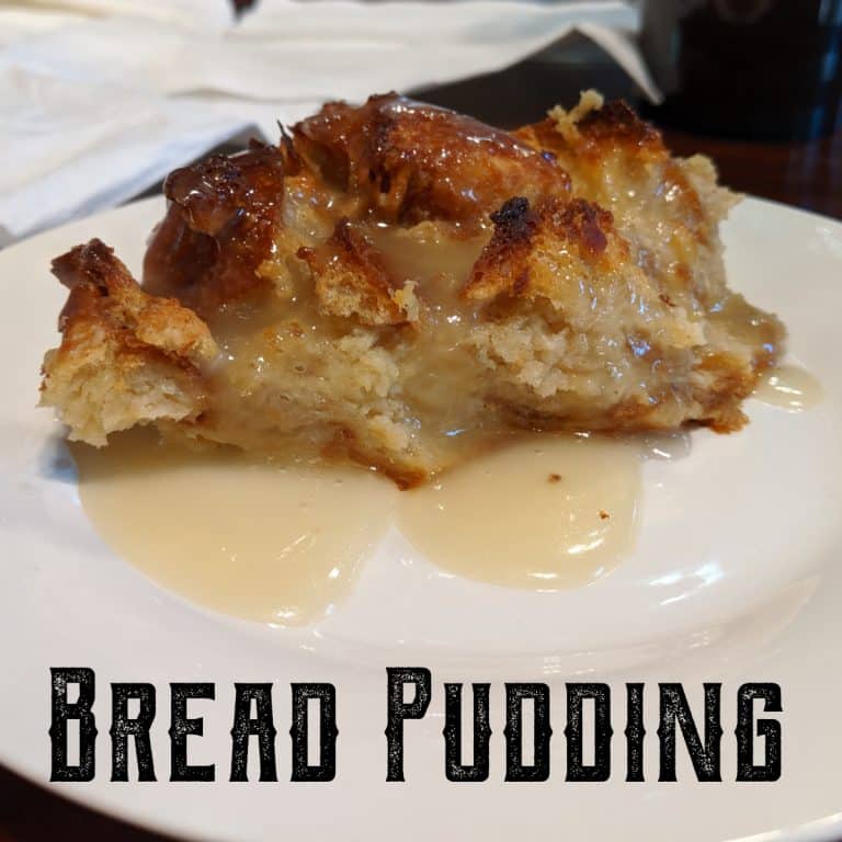 Bread Pudding at Food for the Soul Bistro